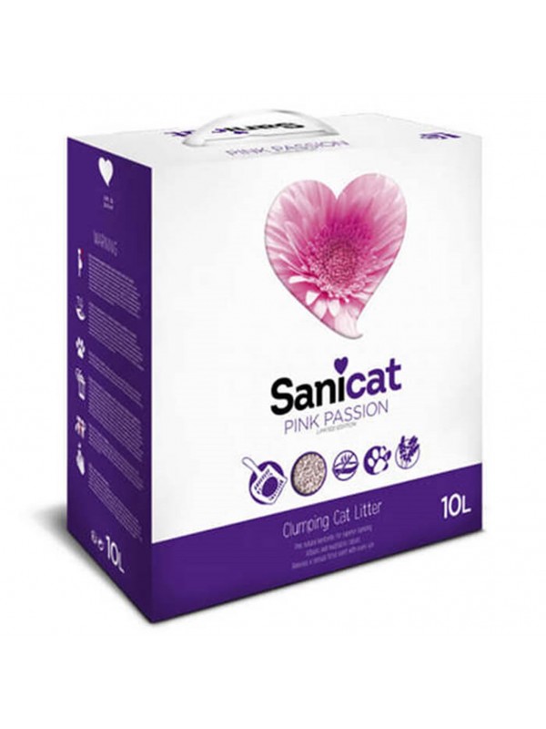 Sanicat Pink Possion Kedi Kumu 10lt