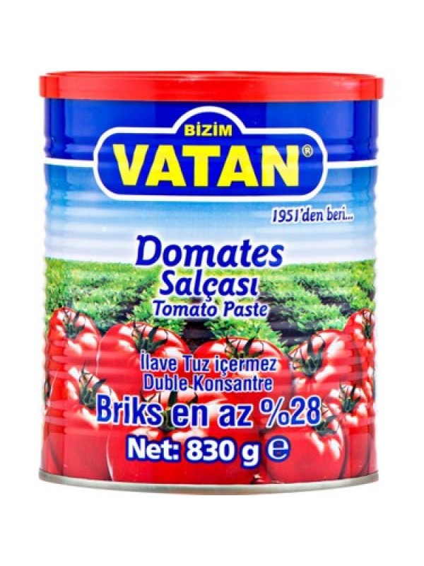 Vatan Domates Salcası 830 Gr 